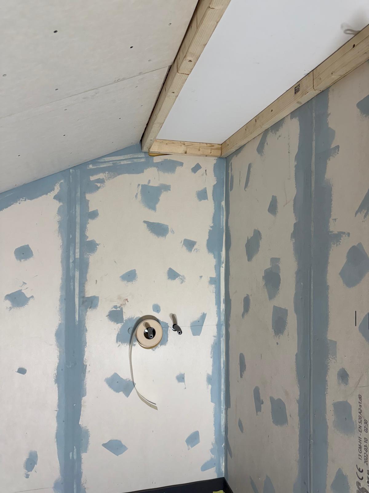 Gipsning och spackling